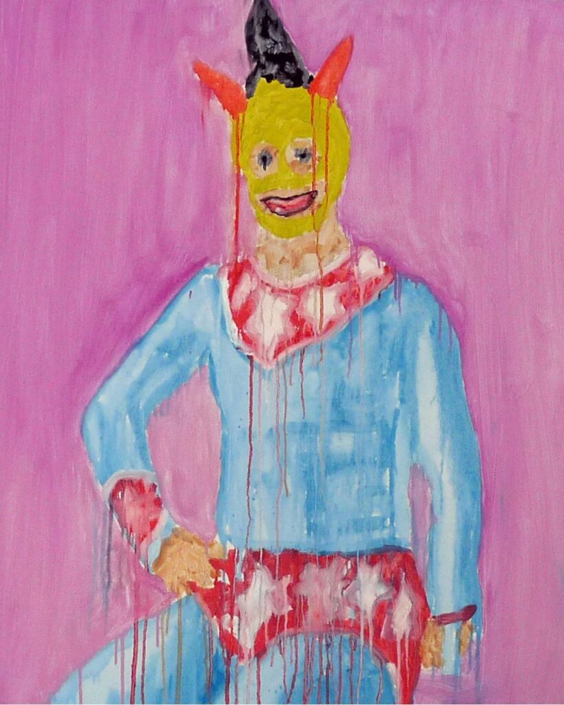 André Fortino, superlooser, peinture