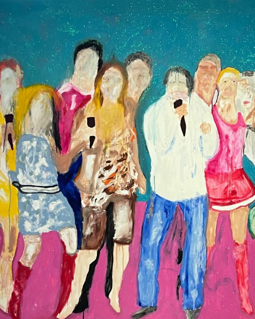 André Fortino, starac, peinture