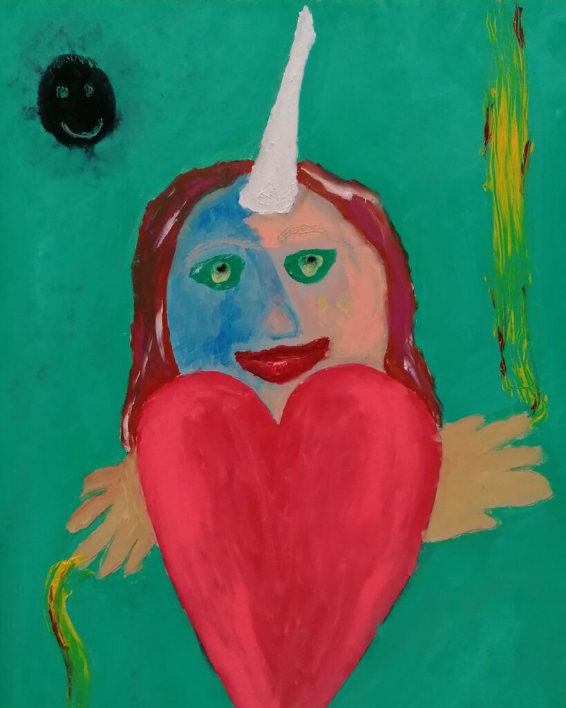 André Fortino, les pigmentés, peinture