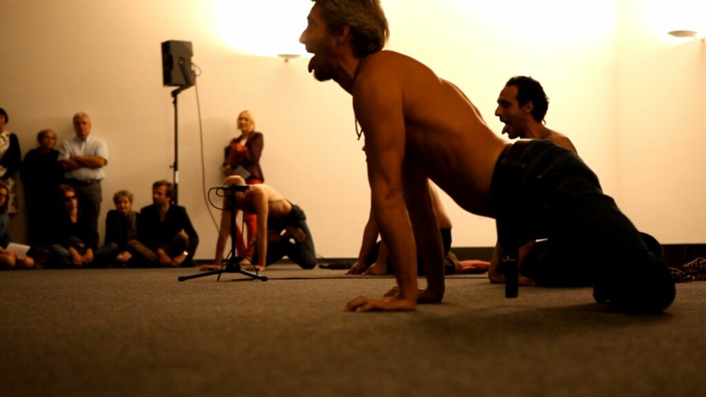 André Fortino, la domestication n'aura pas lieu, performance