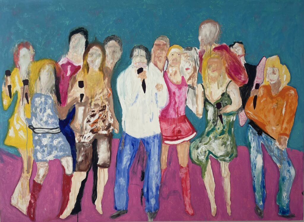 André Fortino, peinture