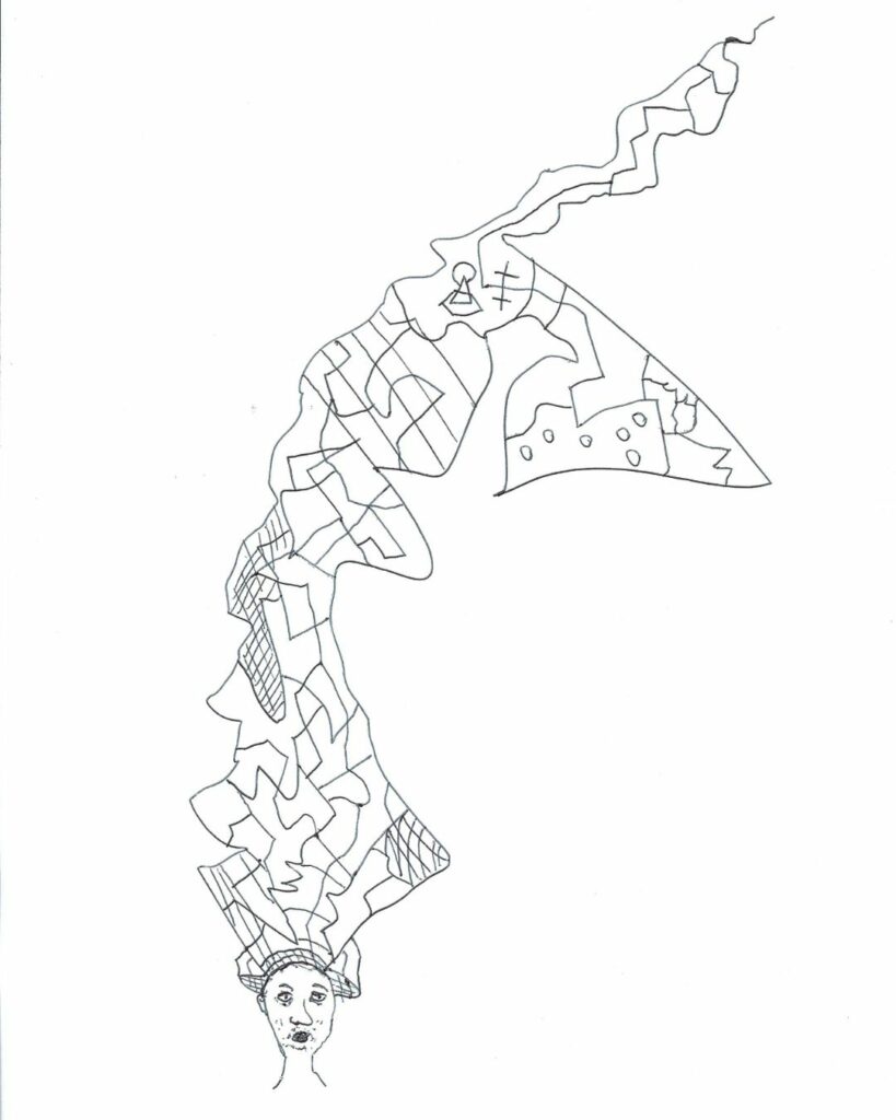 André Fortino, mes contemporains, dessin