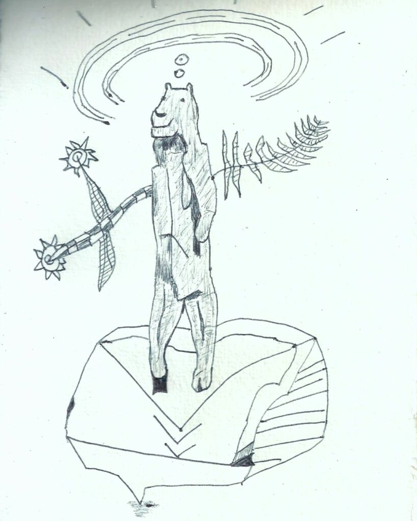 André Fortino, série 2020, dessin