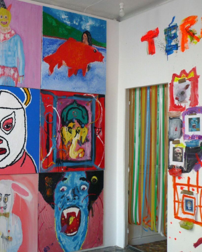 André Fortino, térébenthisme, exposition