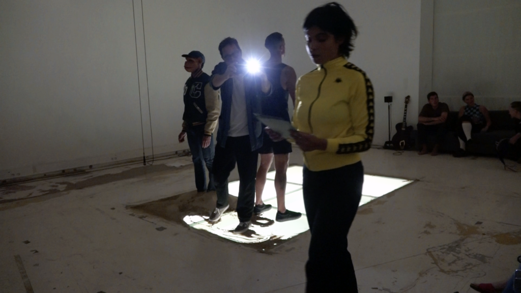 Lou Villapadierna & André Fortino, nos souffles, performance