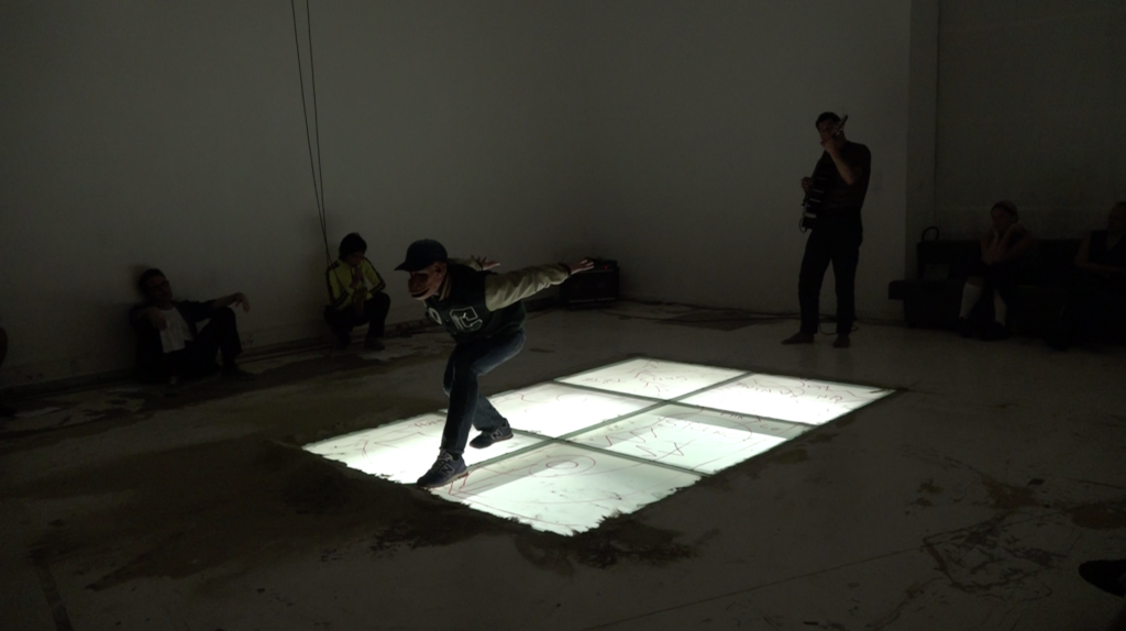 Lou Villapadierna & André Fortino, nos souffles, performance