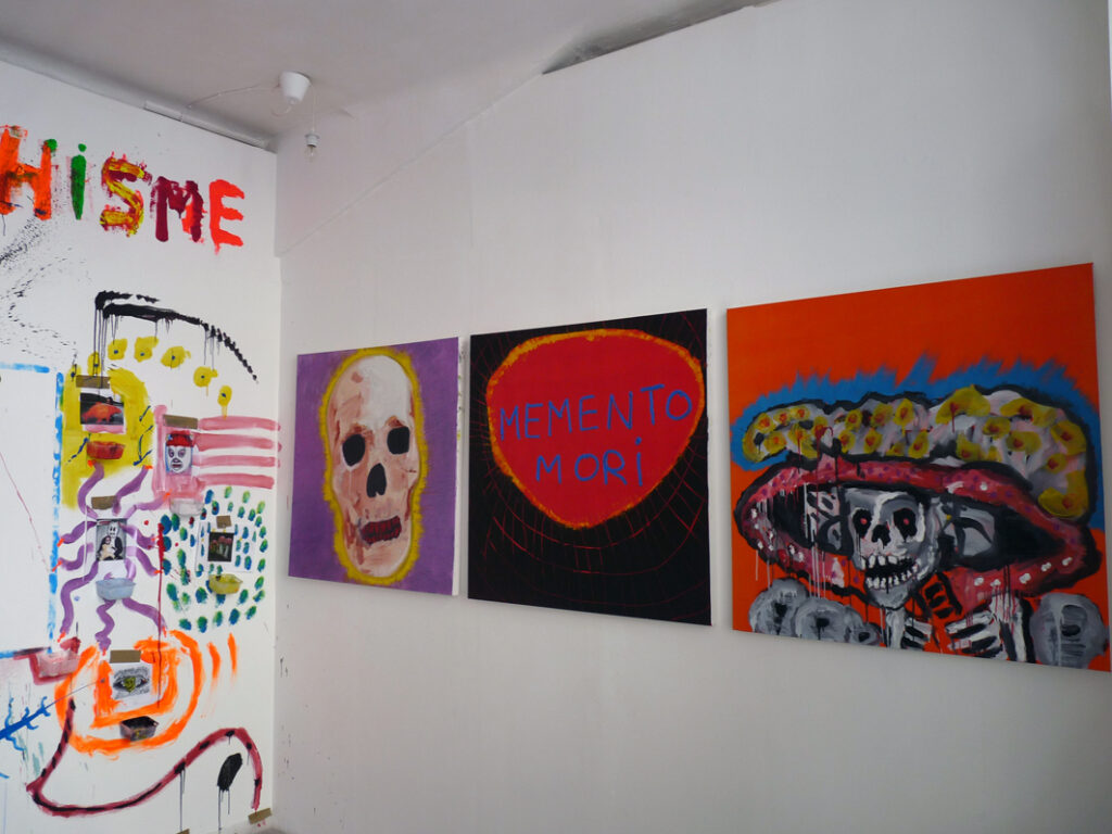 André Fortino, térébenthisme, peinture