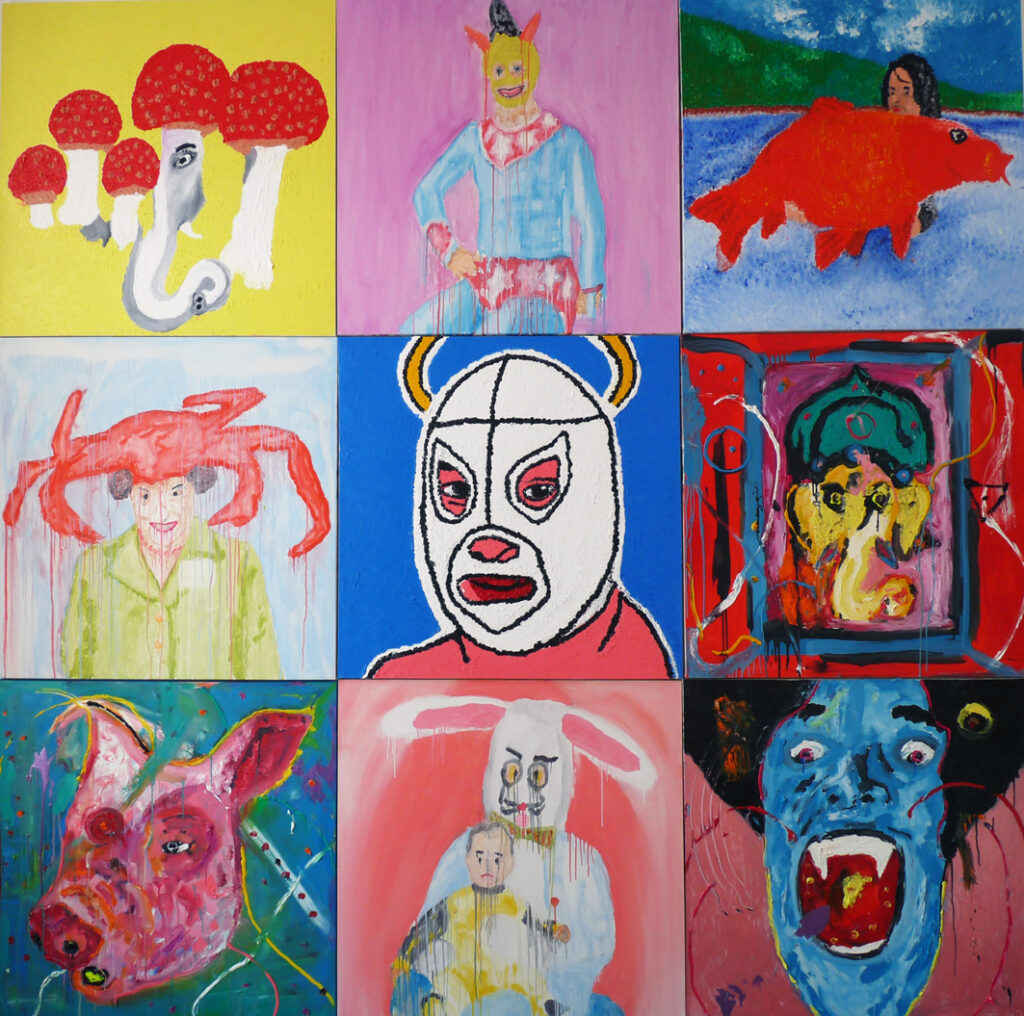 André Fortino, térébenthisme, peinture