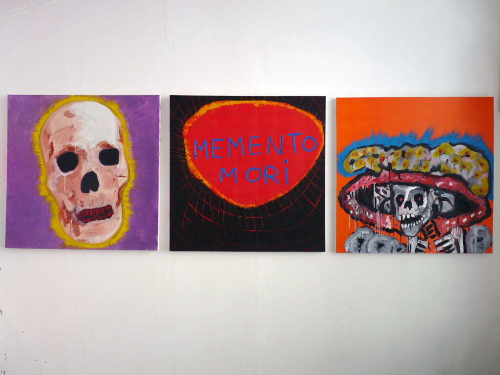 André Fortino, térébenthisme, peinture