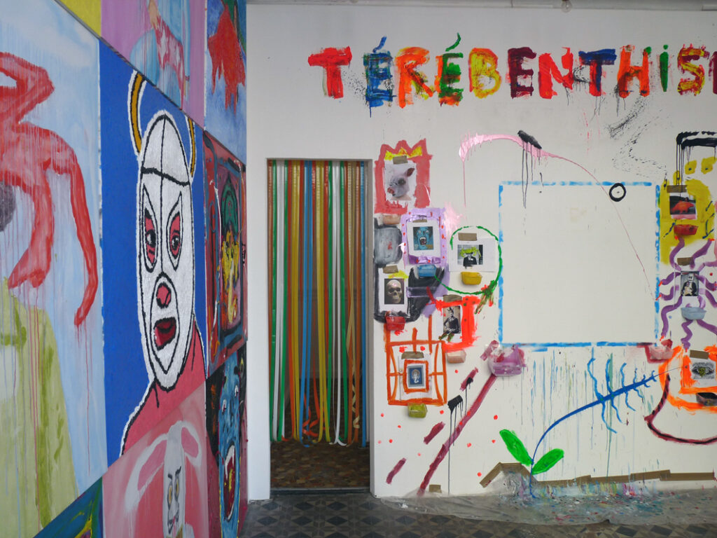 André Fortino, térébenthisme, peinture