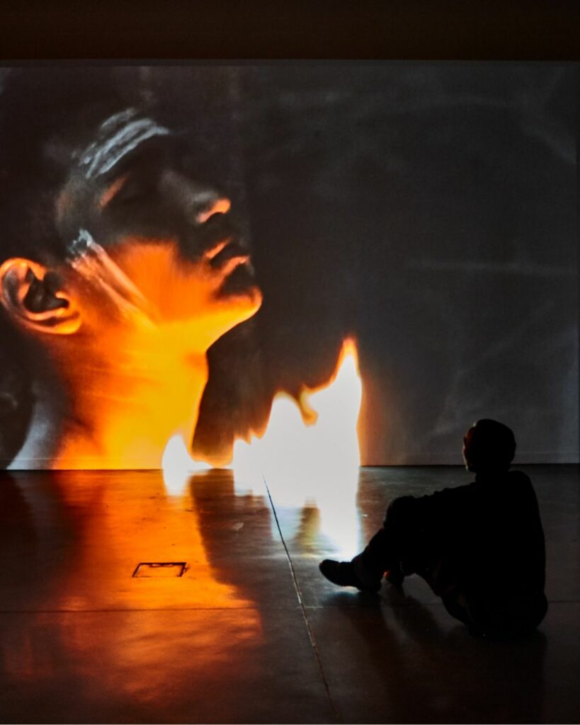 André Fortino, Nuit Flamme, exposition