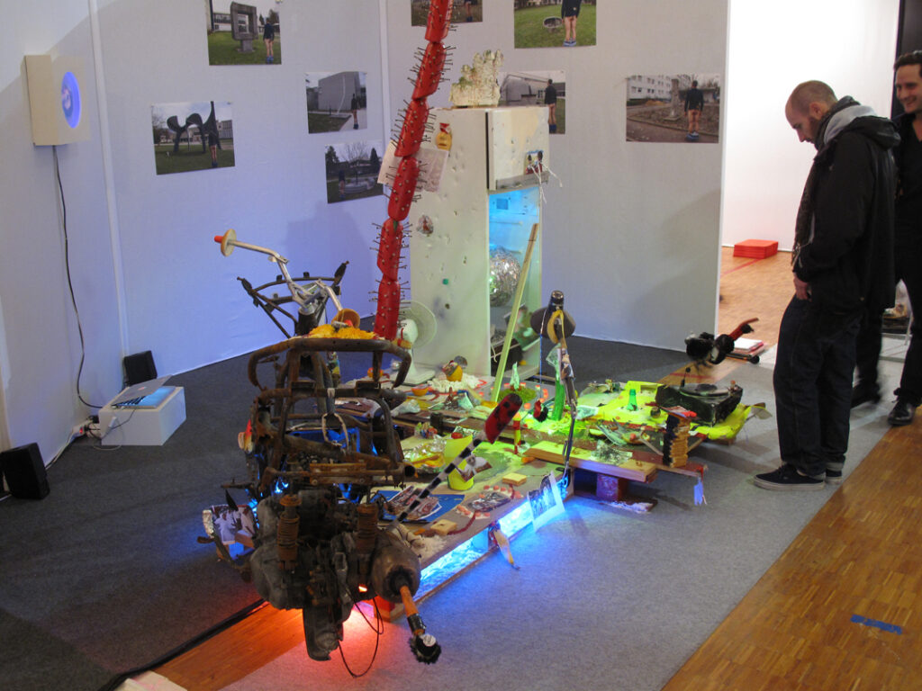 André Fortino, exposition, installation