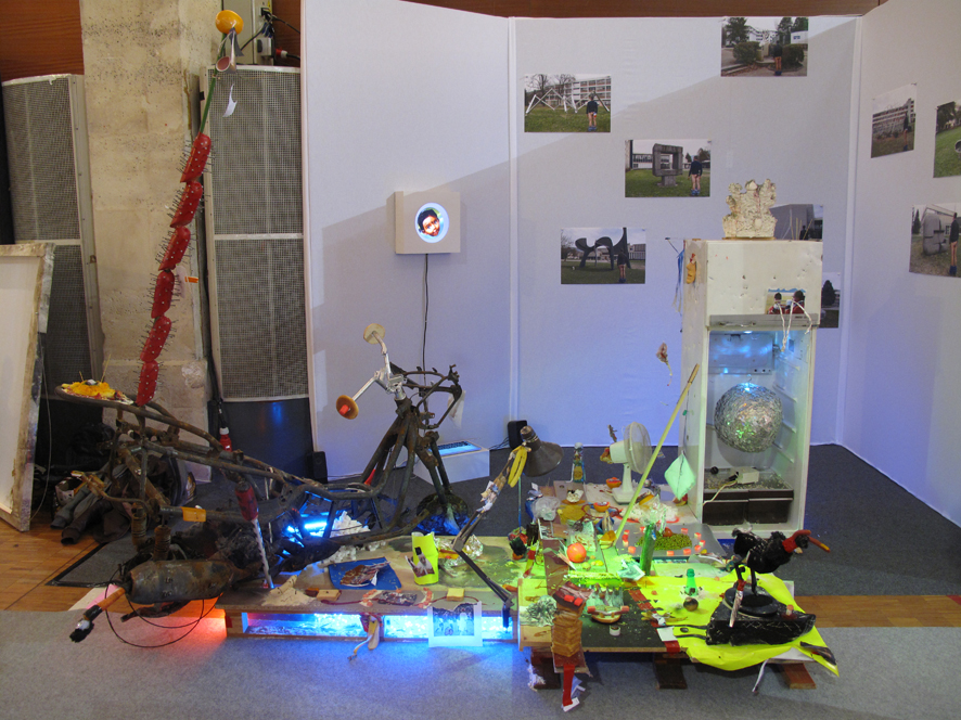 André Fortino, exposition, installation